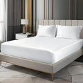 Elegant Home Satin Deep Pocket Fitted Sheets For Soft Comfortable Sleep