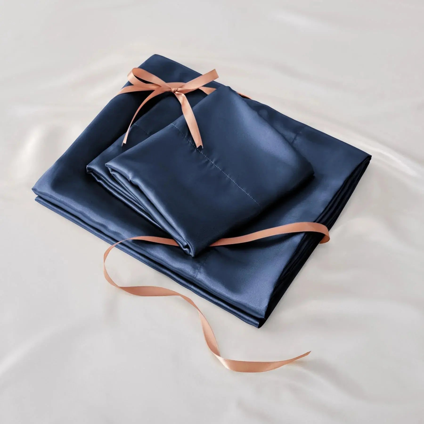 Elegant Home Satin Deep Pocket Fitted Sheets For Soft Comfortable Sleep