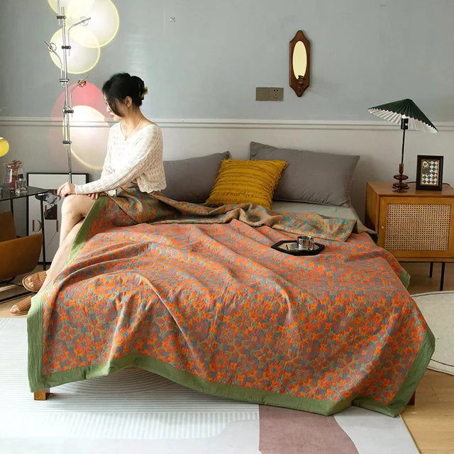 Hygge Throw Blanket With Soft Fabric For Stylish Comfort