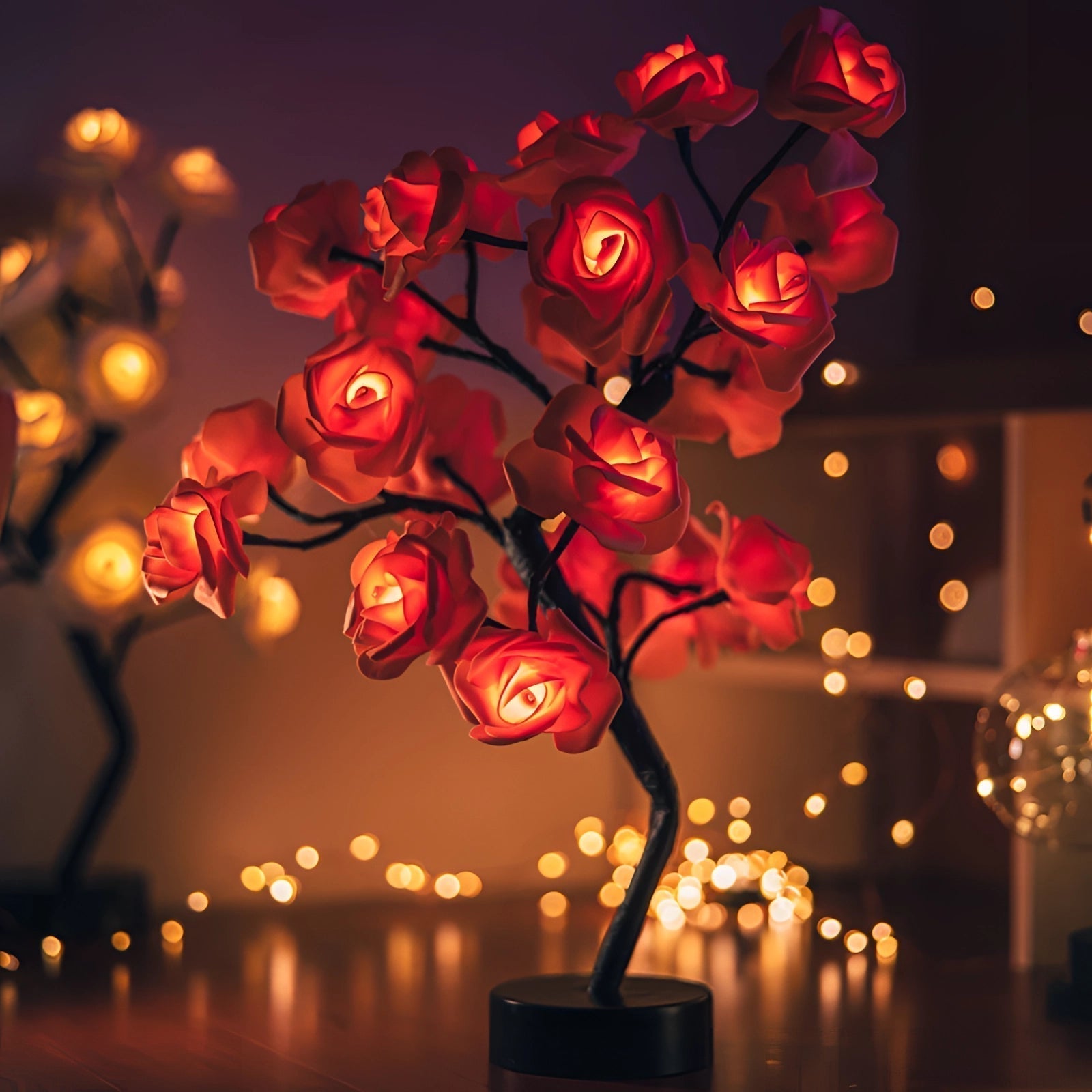 LuminaRose LED Rose Lamp With Soft Light For Romantic Ambiance