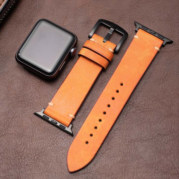 Premium Leather Strap For Apple Watch With Timeless Craftsmanship