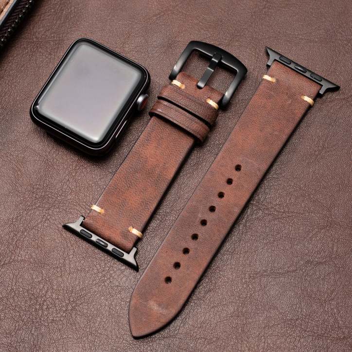 Premium Leather Strap For Apple Watch With Timeless Craftsmanship