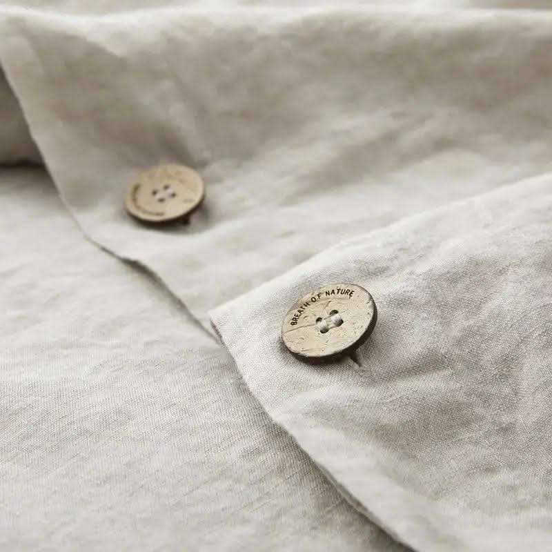 Lightweight Linen Bedding Cover For All Season Comfort