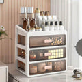 Elegant Makeup Organizer With Multiple Compartments For A Neat Vanity