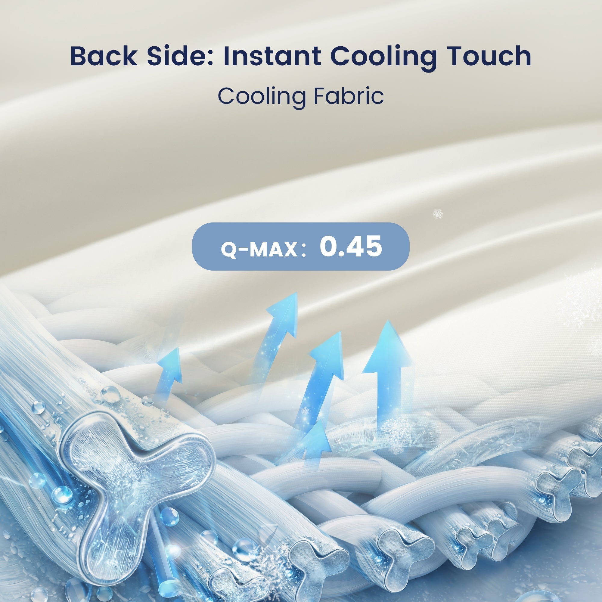 Elegant Pintuck Cooling Comforter With Breathable And Lightweight Design