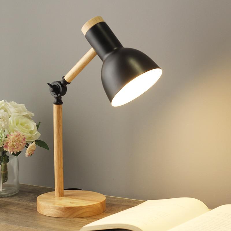 Elegant Nordic Desk Lamp With Adjustable Foldable Arm For Versatile Lighting