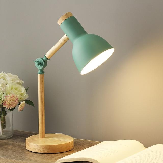Elegant Nordic Desk Lamp With Adjustable Foldable Arm For Versatile Lighting
