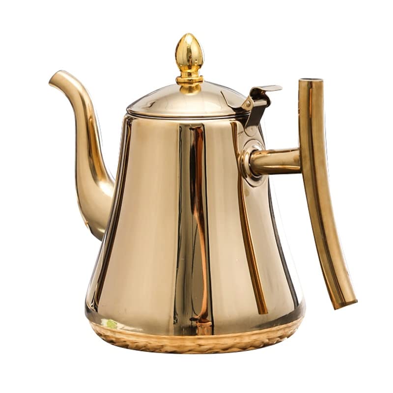 Teapot For Loose Leaf Tea In Stainless Steel With Infuser