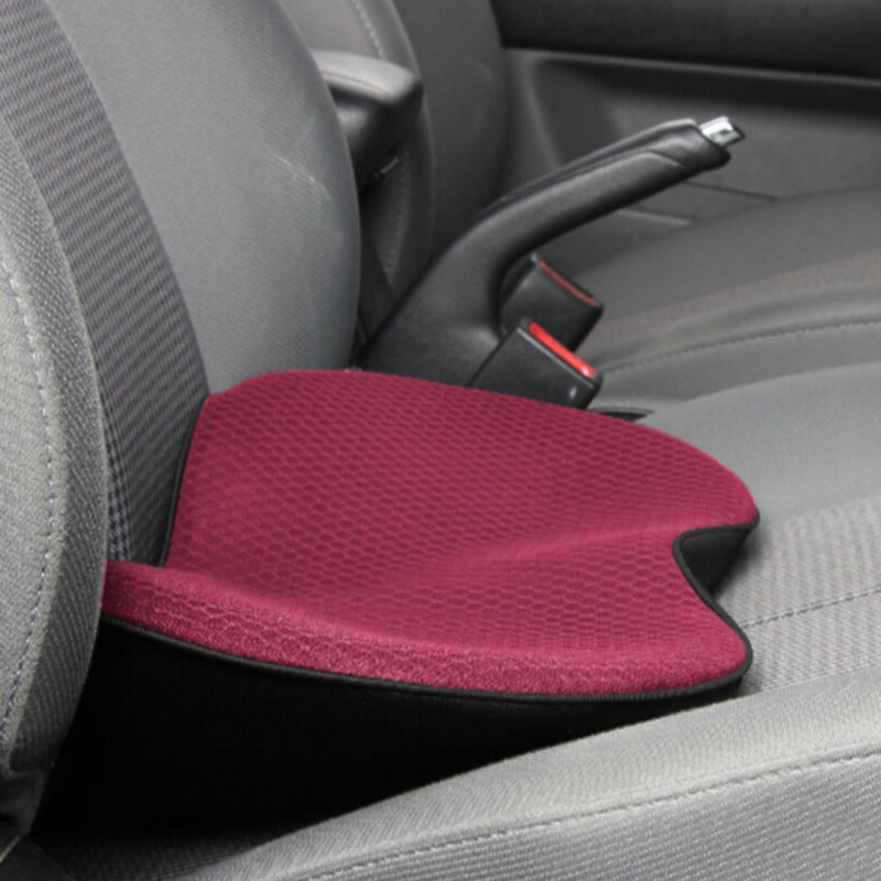 Height Boost Seat Cushion With Non Slip Base For Clearer Driving Visibility