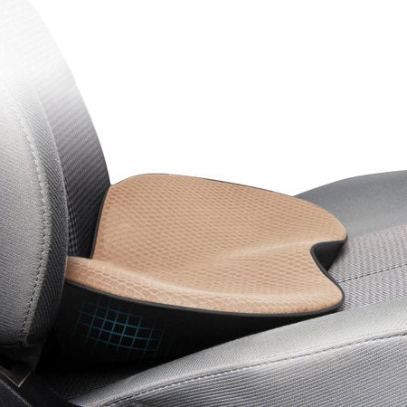 Height Boost Seat Cushion With Non Slip Base For Clearer Driving Visibility