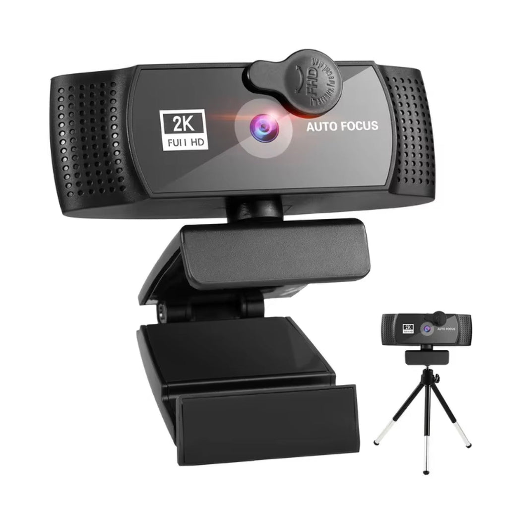 Elite Presence 4K Webcam With Dual Noise Reducing Mics And 120 Degree Wide Angle