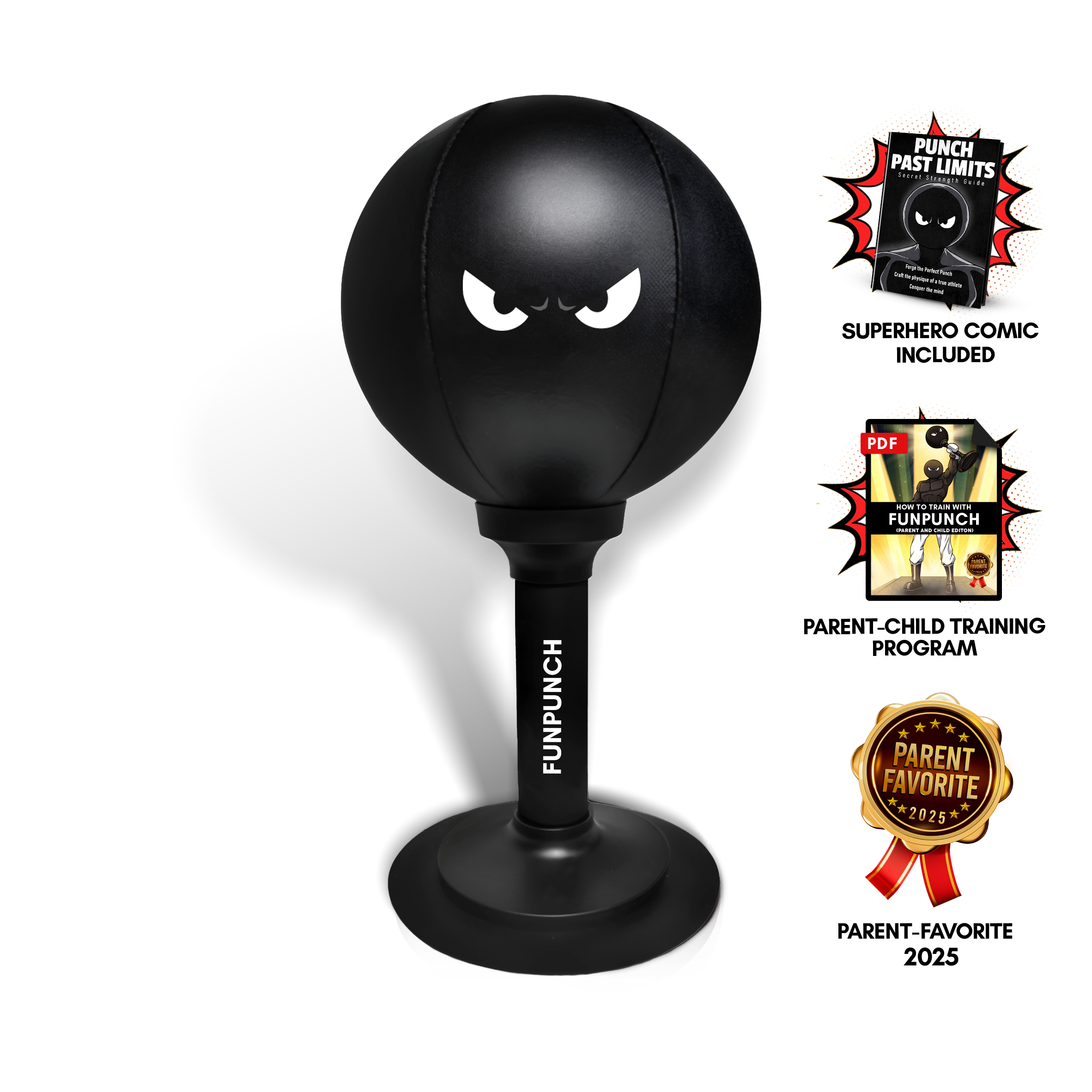 Energetic Play Punching Bag For Kids With Safe Design And Easy Setup