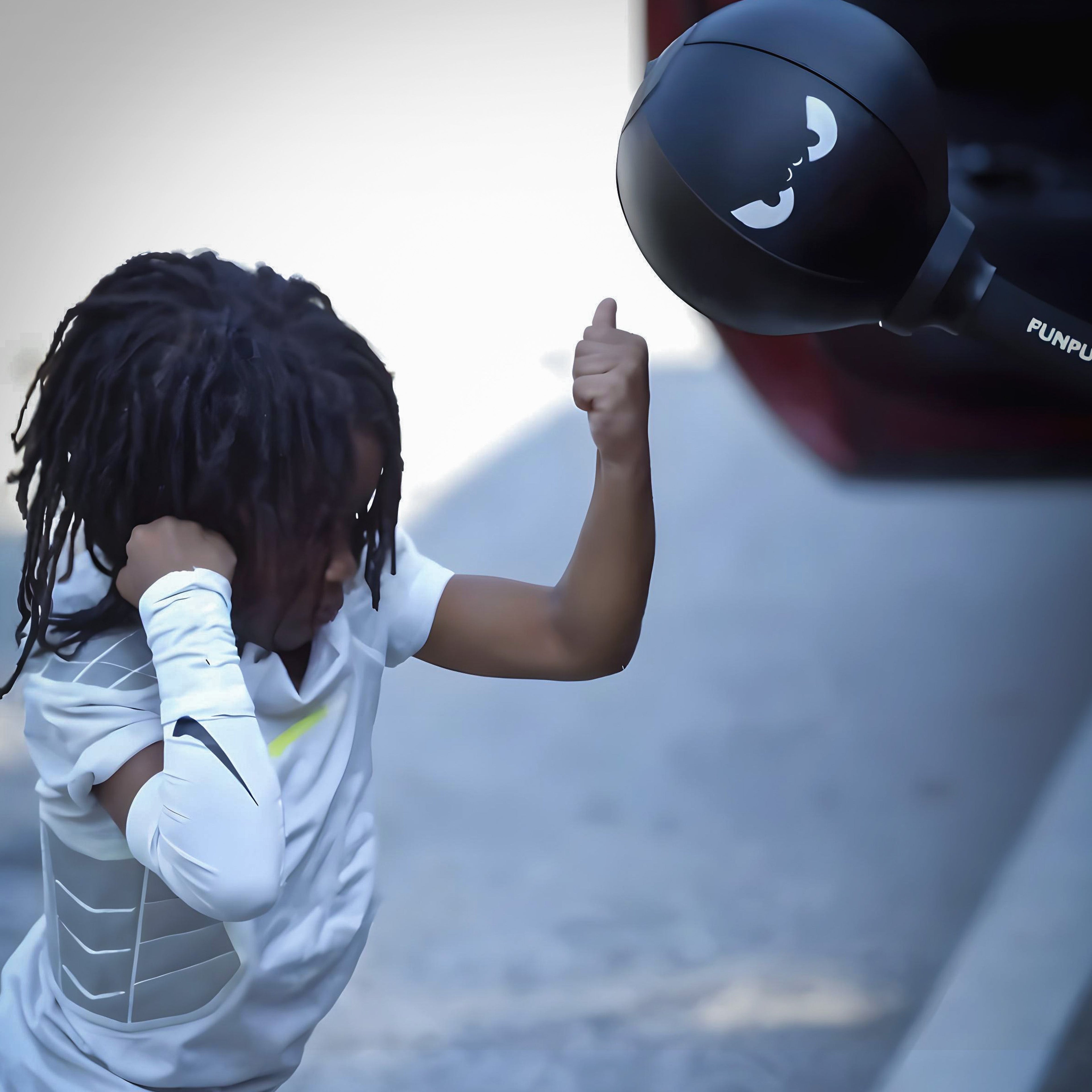 Energetic Play Punching Bag For Kids With Safe Design And Easy Setup