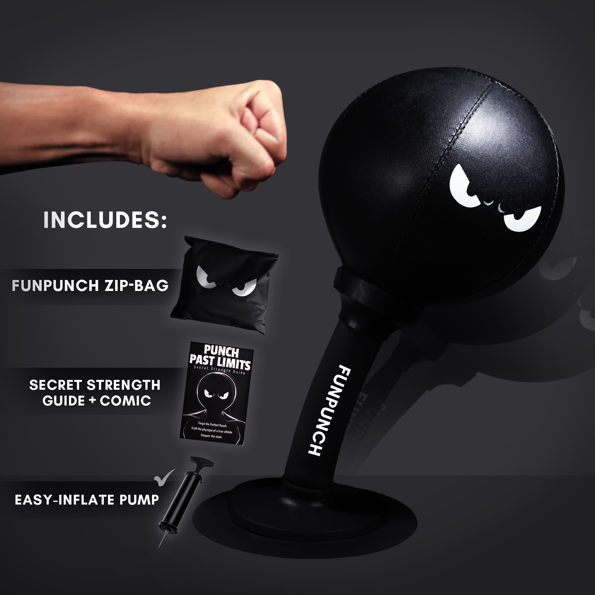 Energetic Play Punching Bag For Kids With Safe Design And Easy Setup
