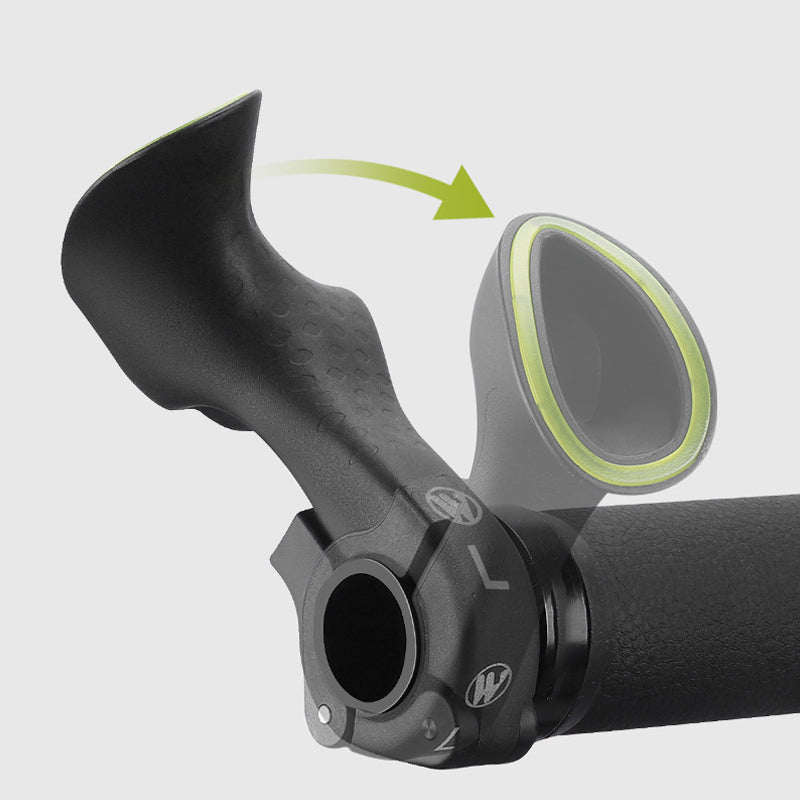 Ergonomic O-Shape Bike Grips For Universal Comfort On Any Bike