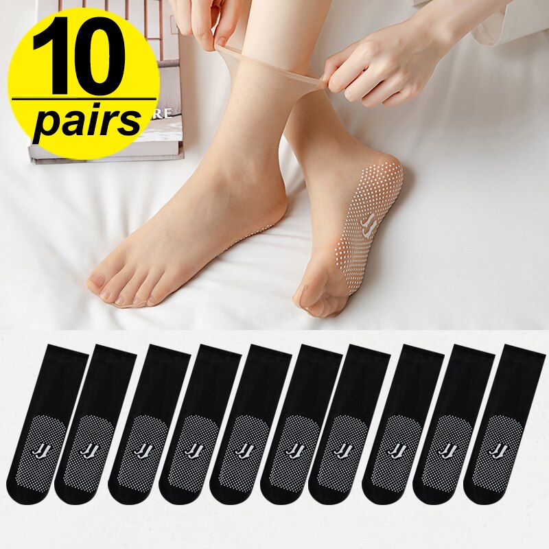 Essential Summer Socks Ultra Thin Silk For Breathable Comfort