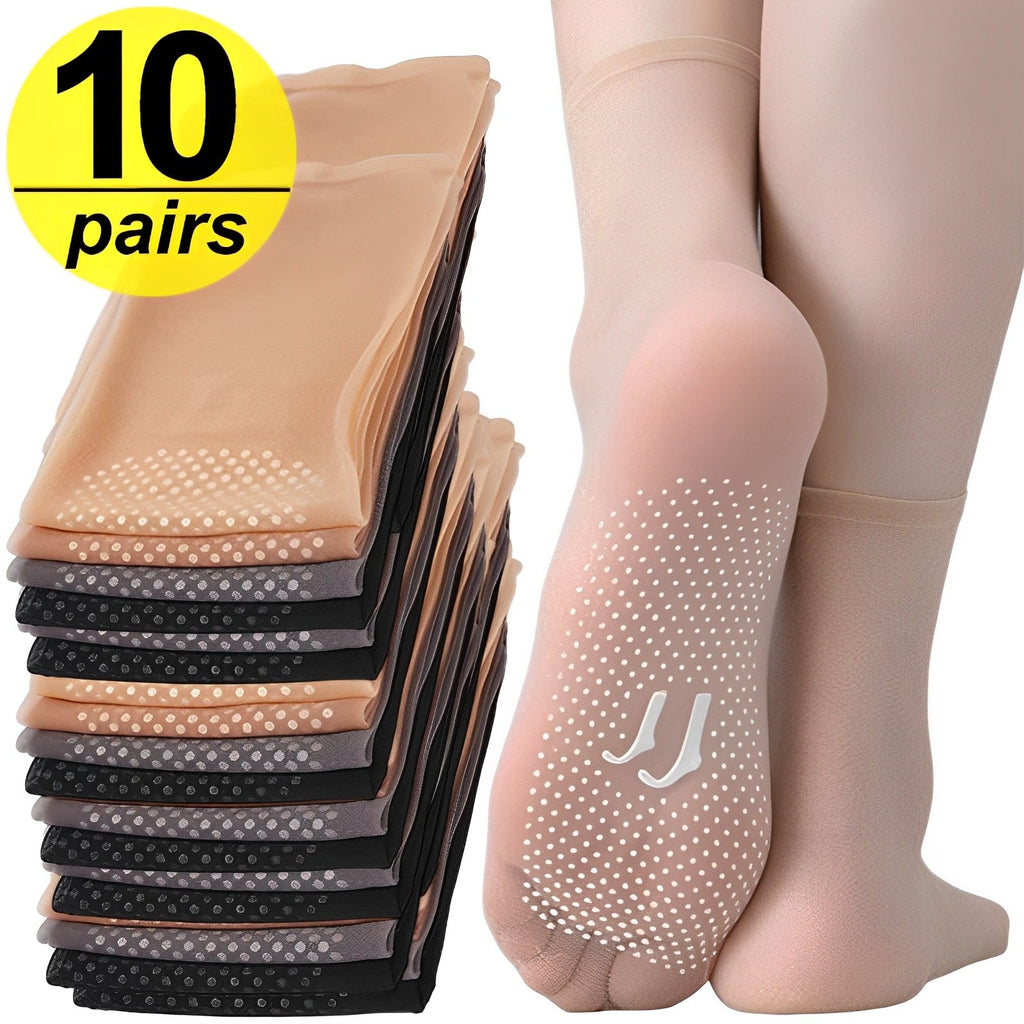 Essential Summer Socks Ultra Thin Silk For Breathable Comfort