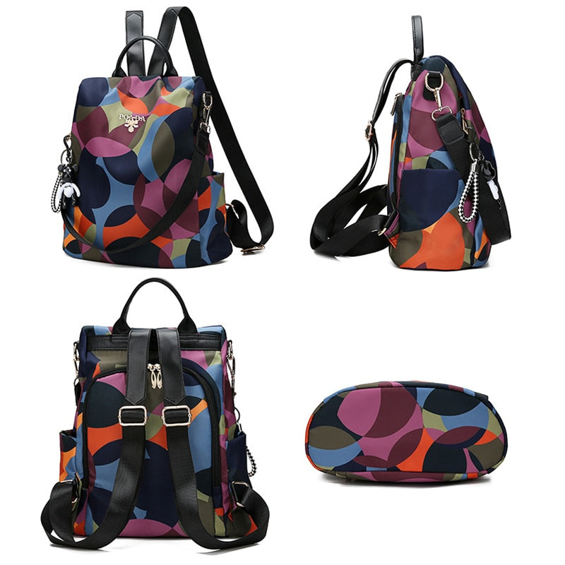 Essential Travel Backpack With Water-Resistant And Anti-Theft Design And Hidden Access