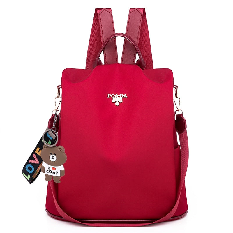 Essential Travel Backpack With Water-Resistant And Anti-Theft Design And Hidden Access