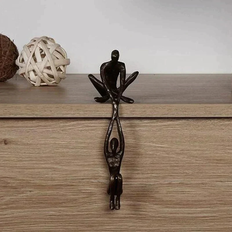 Eternal Love Decorative Sculpture Featuring Elegant Detailing For Inspiring Home Decor