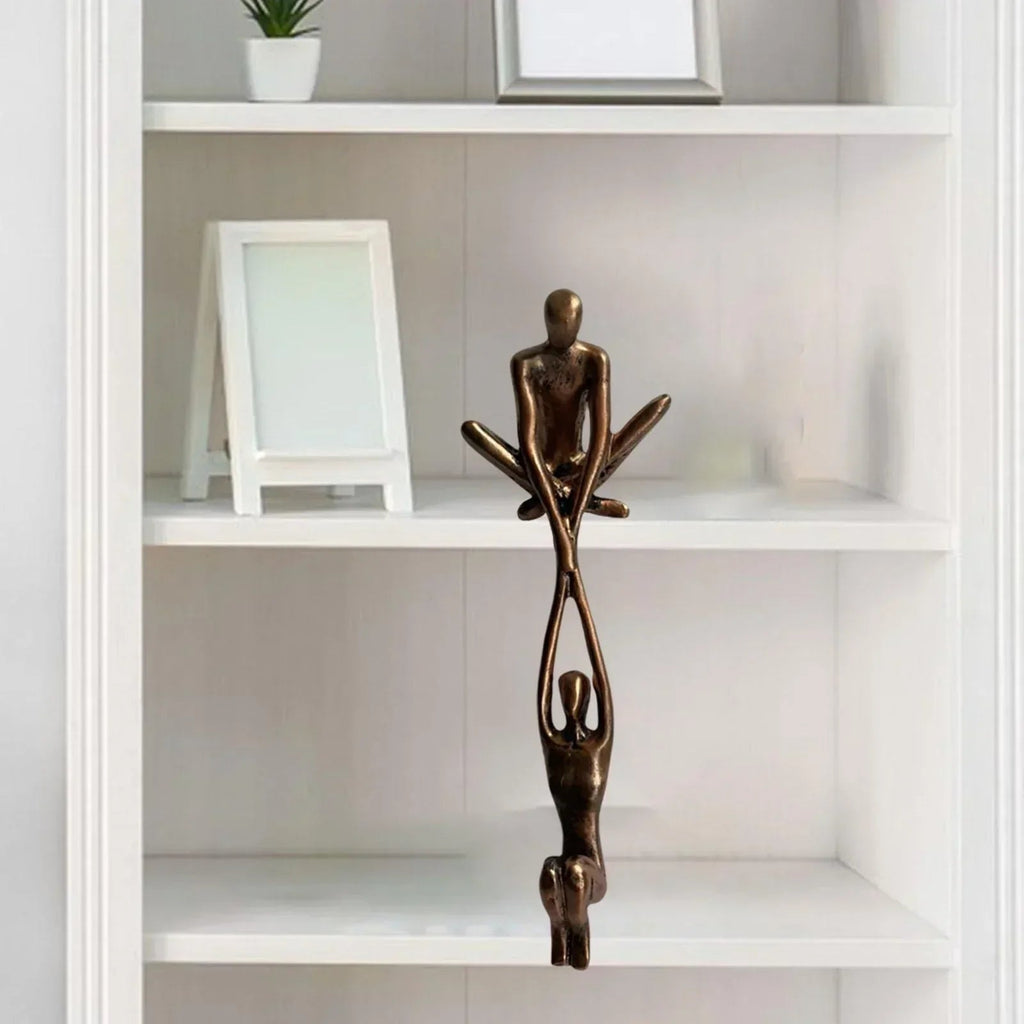 Eternal Love Decorative Sculpture Featuring Elegant Detailing For Inspiring Home Decor