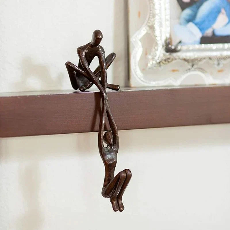 Eternal Love Decorative Sculpture Featuring Elegant Detailing For Inspiring Home Decor