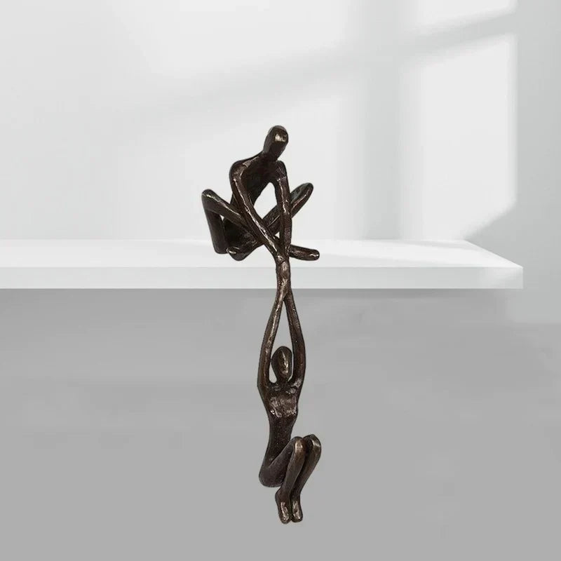Eternal Love Decorative Sculpture Featuring Elegant Detailing For Inspiring Home Decor