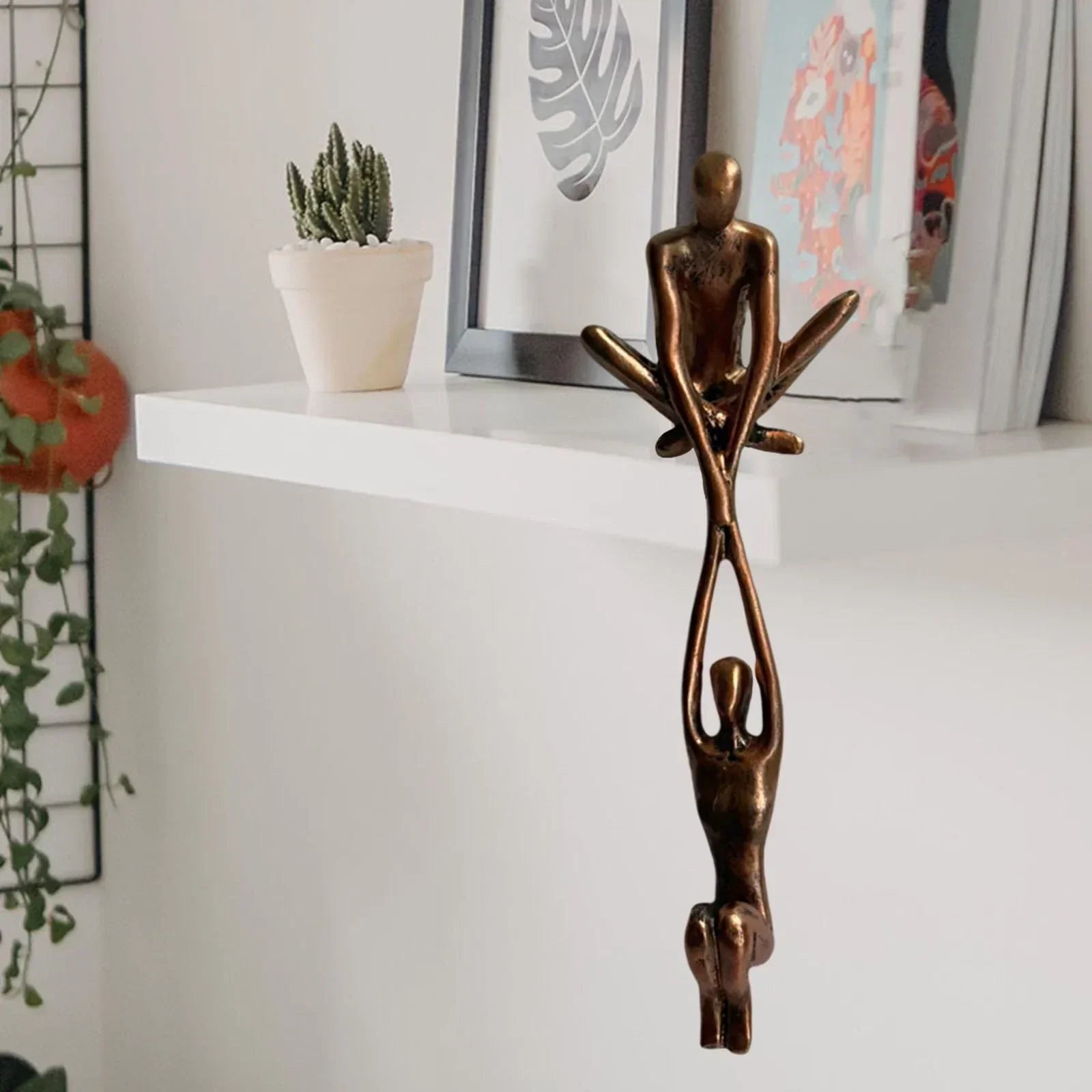 Eternal Love Decorative Sculpture Featuring Elegant Detailing For Inspiring Home Decor