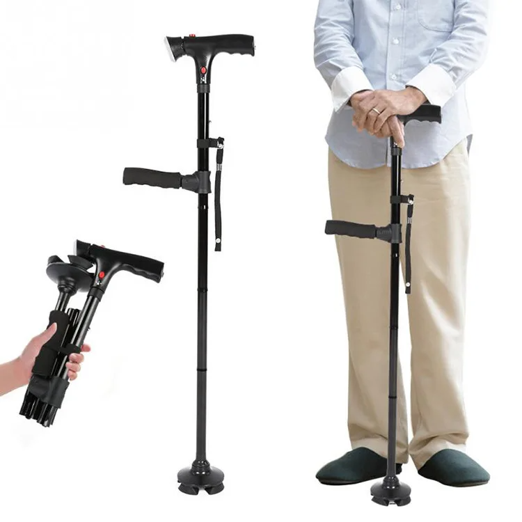 Everyday Mobility Lightweight Cane With Ergonomic Grip For Steady Movement