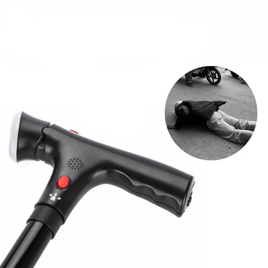 Everyday Mobility Lightweight Cane With Ergonomic Grip For Steady Movement