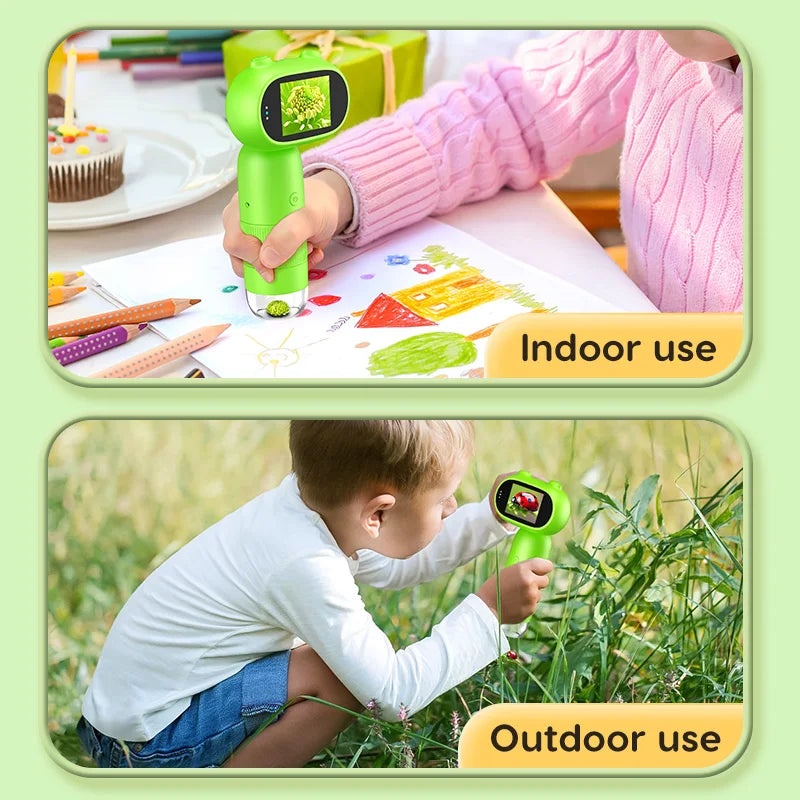 Portable 1000X Digital Microscope For Kids And Collectors