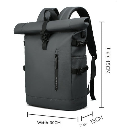 Explorer Series Travel Backpack In Oxford Cloth Waterproof For Adventure And Commutes