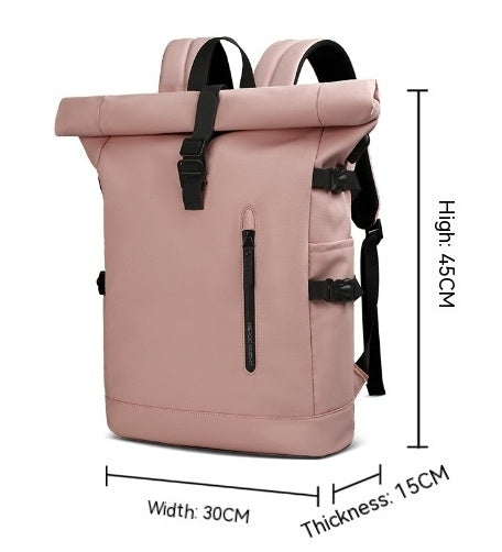 Explorer Series Travel Backpack In Oxford Cloth Waterproof For Adventure And Commutes