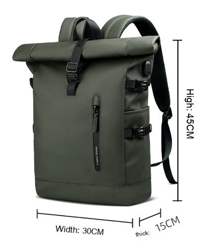 Explorer Series Travel Backpack In Oxford Cloth Waterproof For Adventure And Commutes