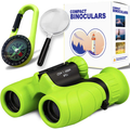 Explorer's Choice 8x21 Magnification Kids Binoculars For Outdoor Adventures