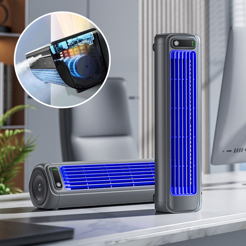 Portable Air Conditioner | Wall-Mountable, Fast Cooling & Long-Lasting Battery for Home and Office Use | ormexis