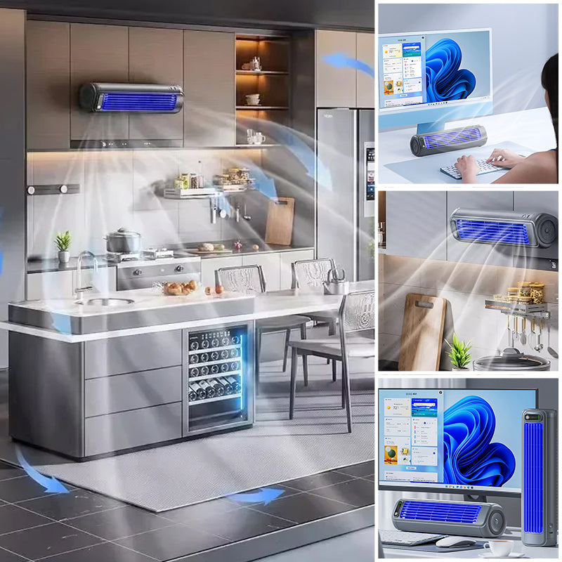 Portable Air Conditioner | Wall-Mountable, Fast Cooling & Long-Lasting Battery for Home and Office Use | ormexis