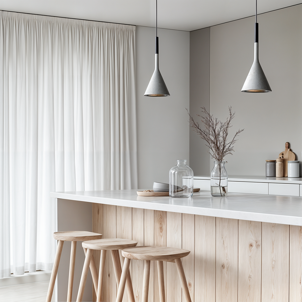 Liora Minimal Pendant Lamp With Adjustable Cord For Any Space