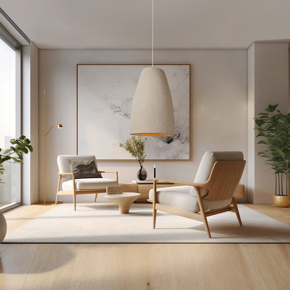 SylvaWabi Resin Pendant Light For Modern Ceiling Fixtures