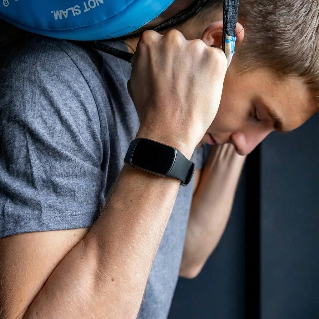 Fitbit Charge 6 Black Silicone Band Replacement Strap