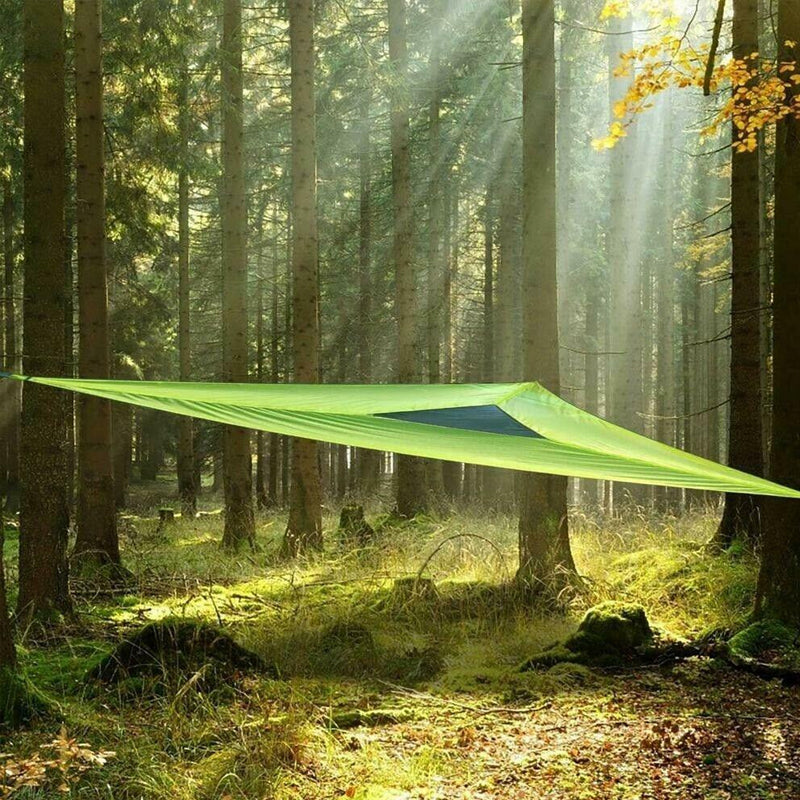 Family Adventure Large-Group Hammock Featuring 3-Point Anchor For Camping