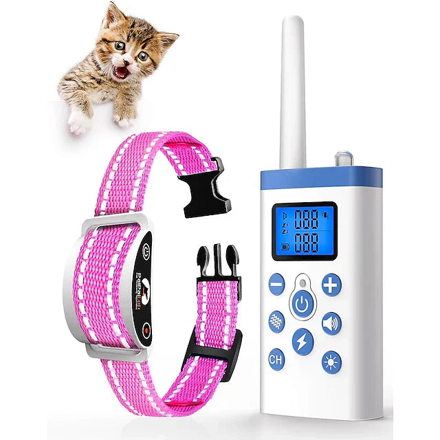 FelixNova Cat Training Collar With Remote For Correcting Behavior