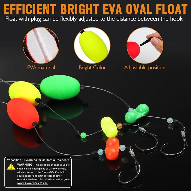 Fishing Essentials Pre-Rigged Catfish Rig With Adjustable Depth For Easy Setup