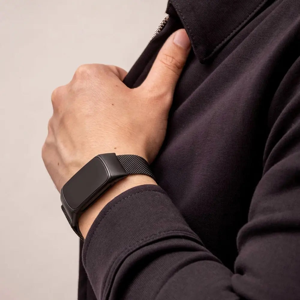 Black Milanese Edition Bracelet For Fitbit Charge 5