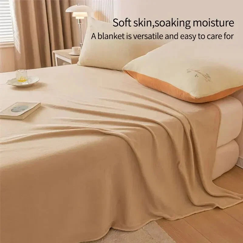 FlannelWarm Thick Flannel Blanket With Superior Softness For Cozy All Season Comfort