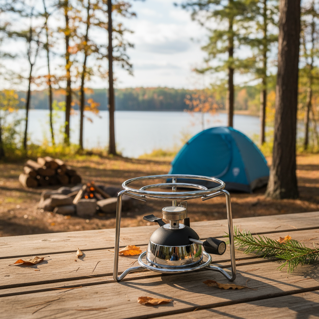 Flarevo Portable Burner Stove For Outdoor Cooking With Efficient Gas Use