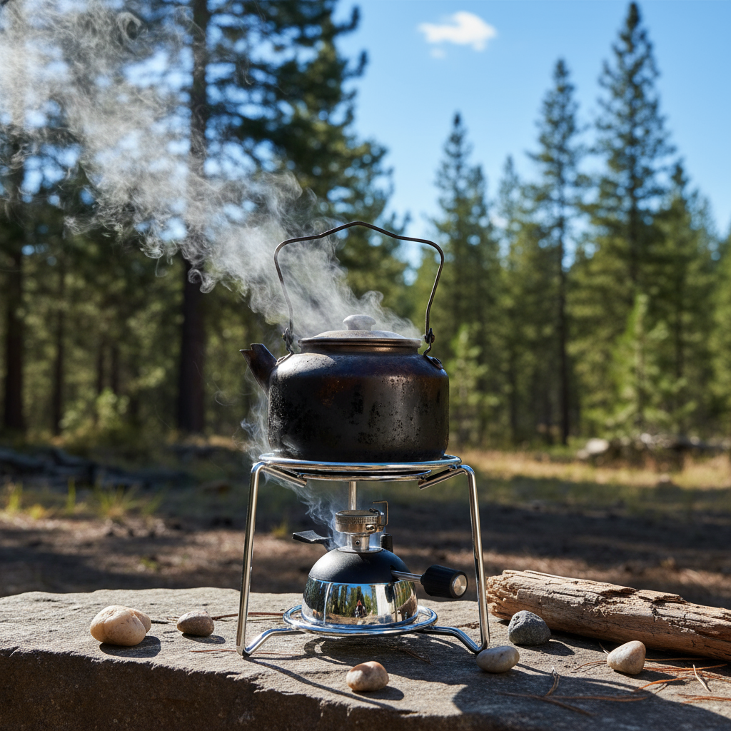 Flarevo Portable Burner Stove For Outdoor Cooking With Efficient Gas Use