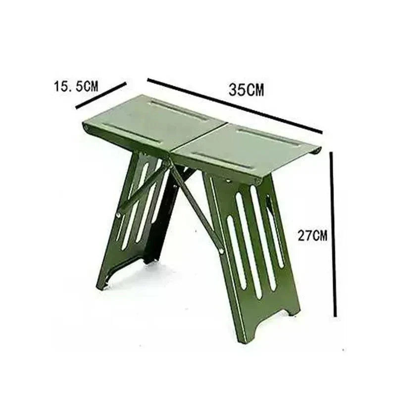 FlexSeat Compact Foldable Chair With Back Support That Adjusts For Outdoor Use