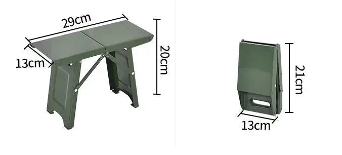 FlexSeat Compact Foldable Chair With Back Support That Adjusts For Outdoor Use