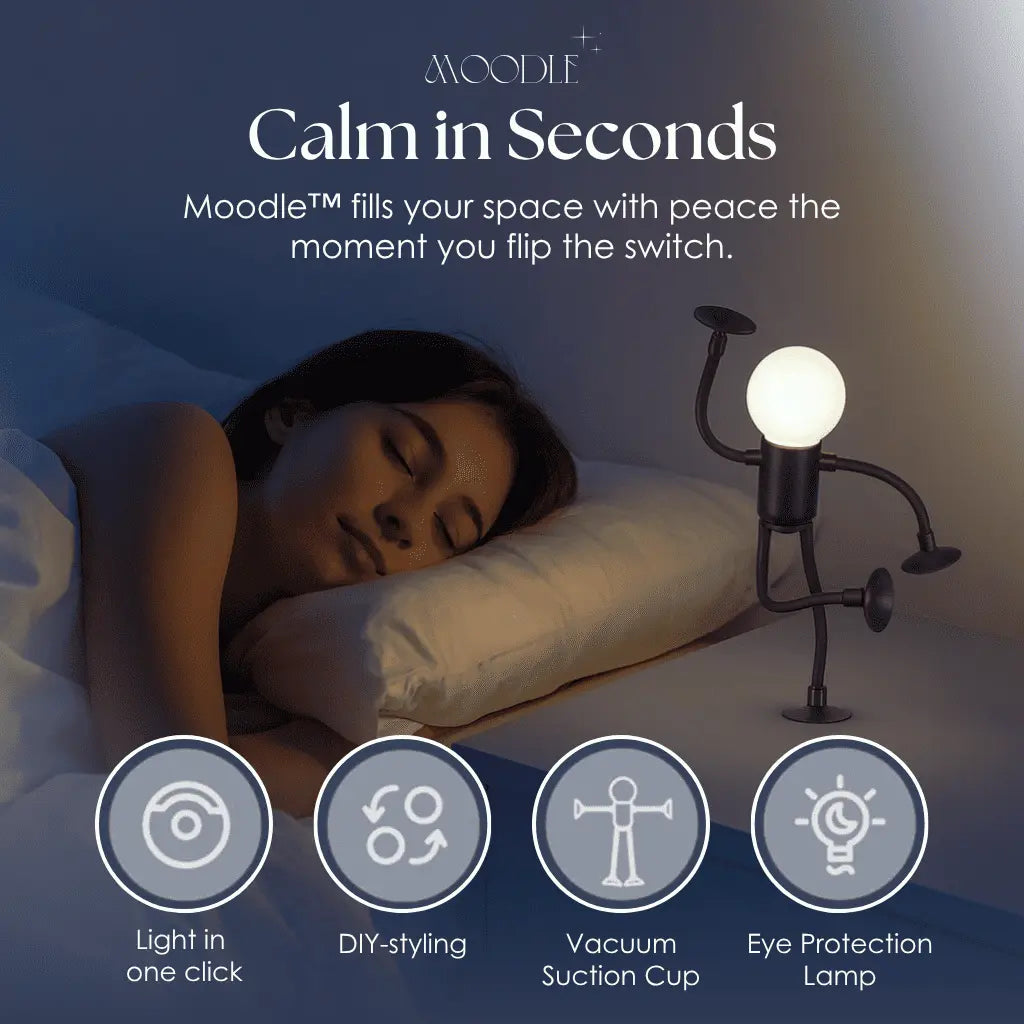 Moodle Mood LED Flexible Lamp With Wireless Design For Cozy Ambiance